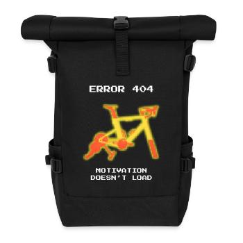 ERREUR 404 La motivation du vélo d’appartement ne se charge pas - Sac à dos roll top - noir - Devant