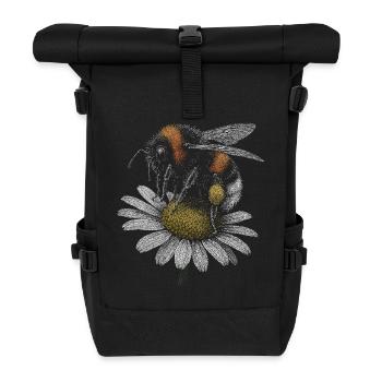 Hummel - Rolltop Rucksack - Schwarz - Vorne