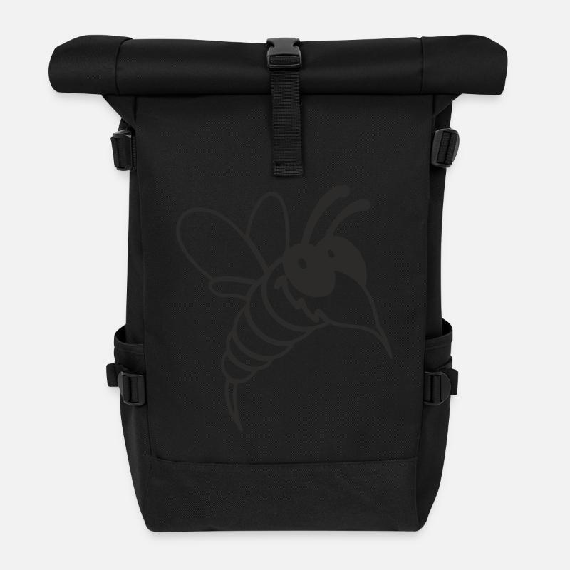 Muecke - Rolltop Rucksack - Schwarz