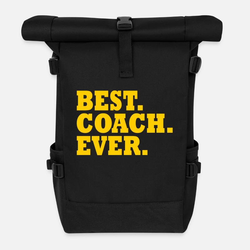 Best coach ever - Sac à dos roll top - noir