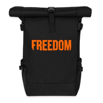 Freedom - Roll Top Backpack - black - Front