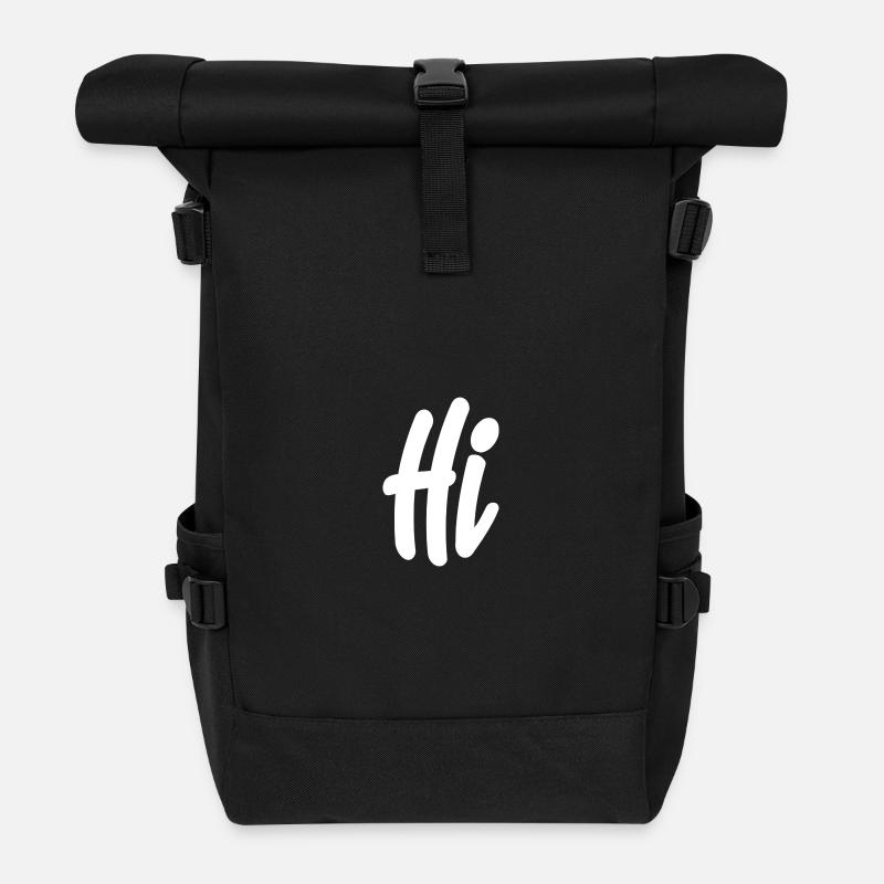 Hi - Rolltop Rucksack - Schwarz