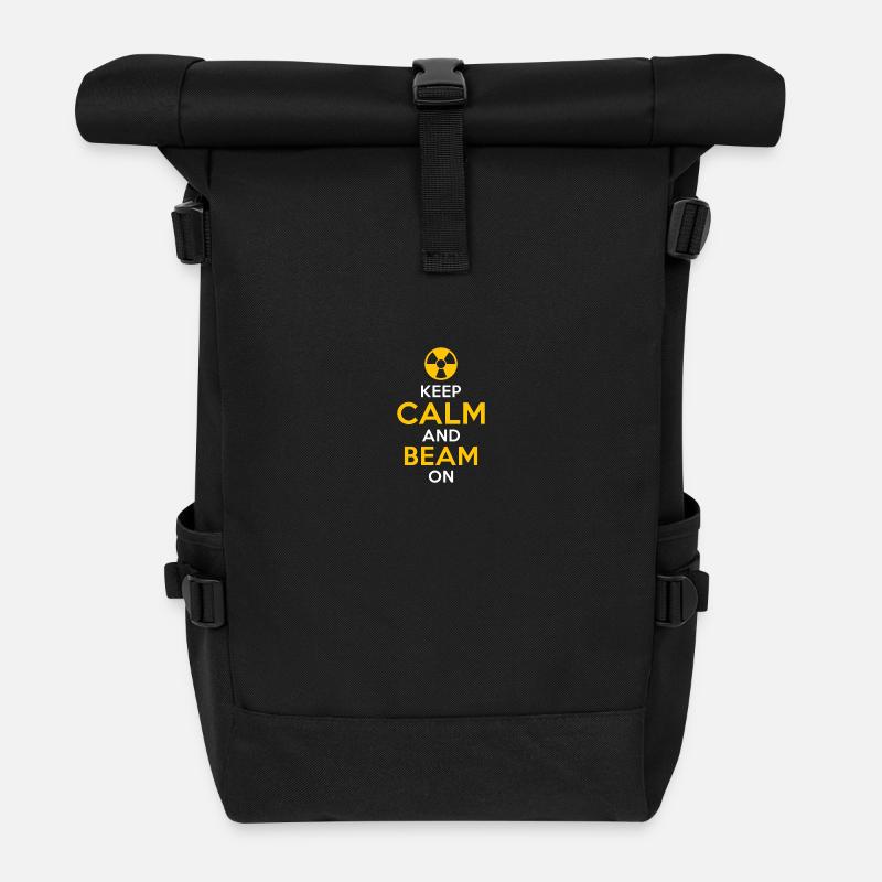 Radioaktiv - Rolltop Rucksack - Schwarz