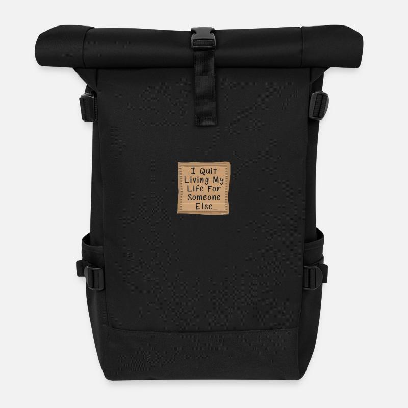Inspiration - Rolltop Rucksack - Schwarz
