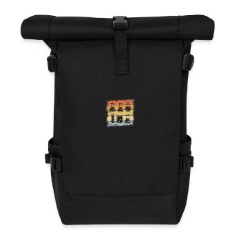 Chemist Gift - Roll Top Backpack - black - Front