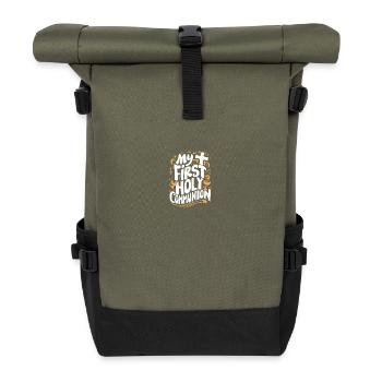 Ma première célébration de la Sainte Communion - Sac à dos roll top - olive/noir - Devant