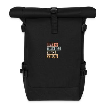 Twins Father Twin Father since 2006 - Roll Top Backpack - black - Front