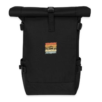 Home Brewing Design - Roll Top Backpack - black - Front