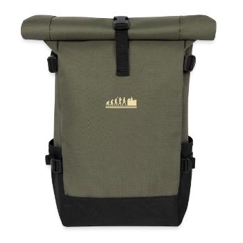 Medical Secretary Evolution - Roll Top Backpack - olive/black - Front