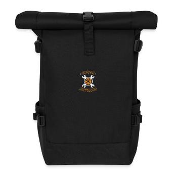 Bicycle Mechanic Mechatronics Technician Two-wheeler - Roll Top Backpack - black - Front