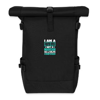 Probation Officer - Roll Top Backpack - black - Front