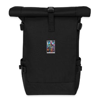 Carte de tarot Le magicien Le magicien - Sac à dos roll top - noir - Devant
