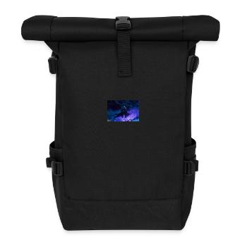 Demon Warrior - Roll Top Backpack - black - Front