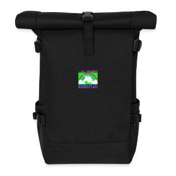 J’AIME UNICORN Unicorn - Sac à dos roll top - noir - Devant