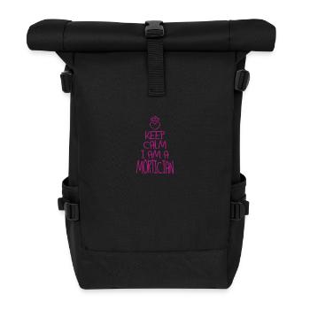 Keep Calm Undertaker - Roll Top Backpack - black - Front