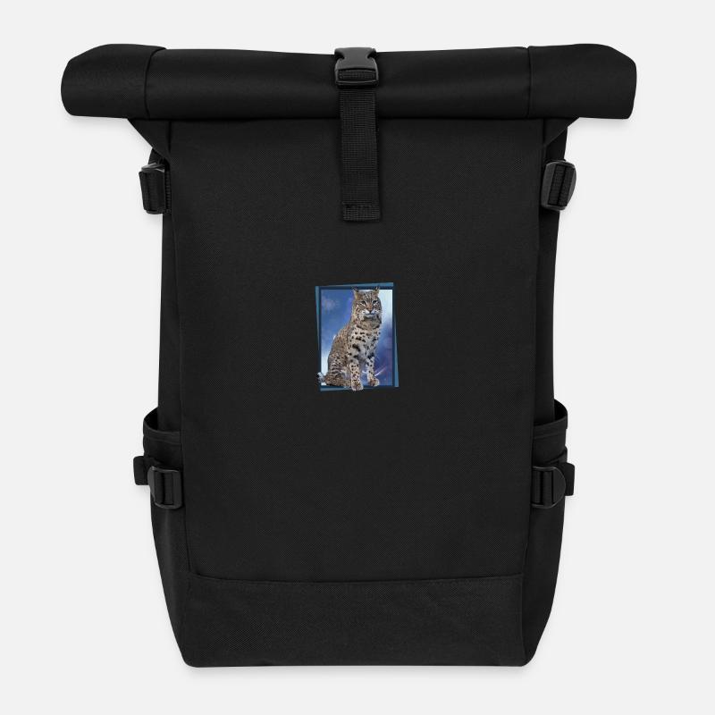 Lynx - Sac à dos roll top - noir