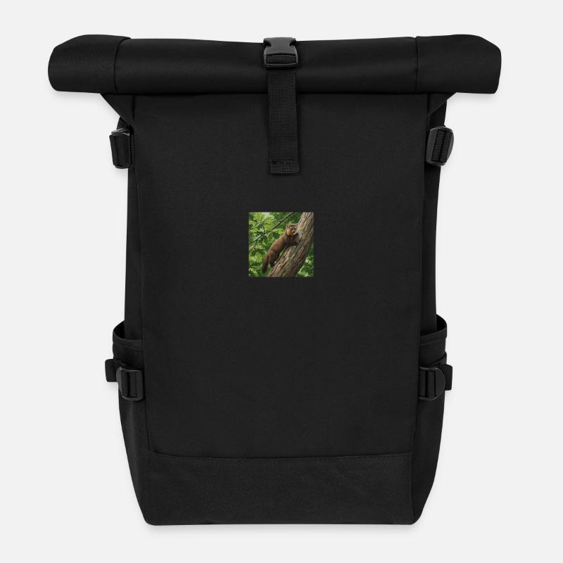 Marder - Rolltop Rucksack - Schwarz