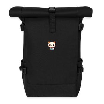 Chat Cartoon 4 - Sac à dos roll top - noir - Devant