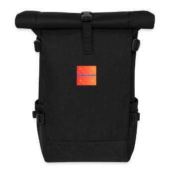 Quality content - Roll Top Backpack - black - Front