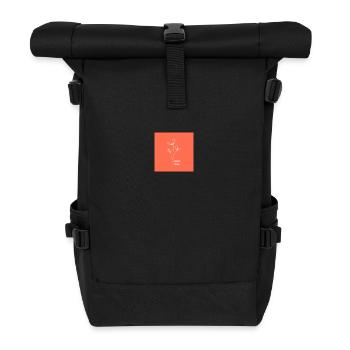 Le pouvoir des fleurs - Sac à dos roll top - noir - Devant