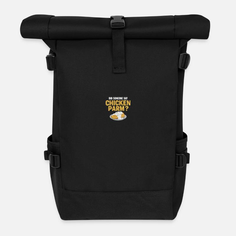 Hat Jemand Chicken Parm Gesagt? Chicken Parm - Rolltop Rucksack - Schwarz