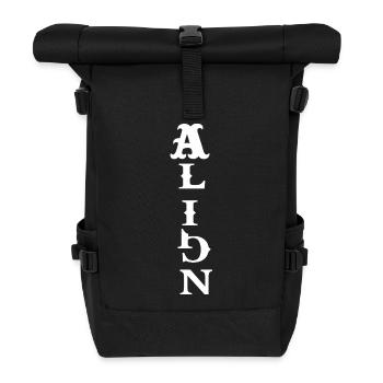 Frieden – Spirituelle Energie - Rolltop Rucksack - Schwarz - Vorne