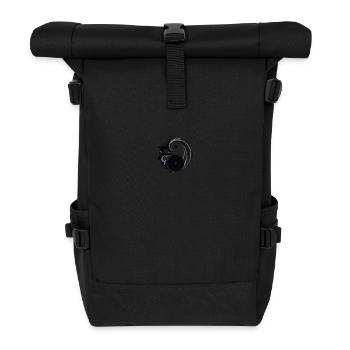 Yin Yang - Rolltop Rucksack - Schwarz - Vorne