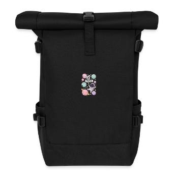 To the Second Moon Astronaut 2nd Birthday - Roll Top Backpack - black - Front