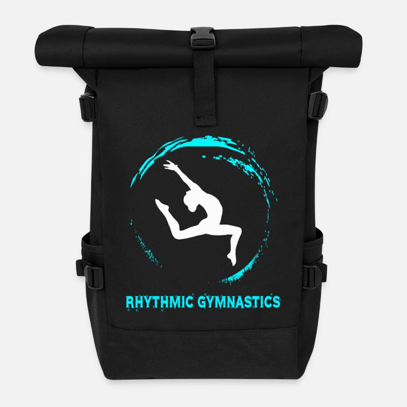 Rhythmische Gymnastik - Rolltop Rucksack - Schwarz