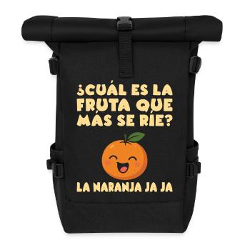 Professeur d’espagnol à l’école Funny Maestra - Sac à dos roll top - noir - Devant