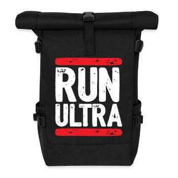 Lauf Ultra - Rolltop Rucksack - Schwarz - Vorne