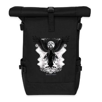 Engel der Dunkelheit - Rolltop Rucksack - Schwarz - Vorne