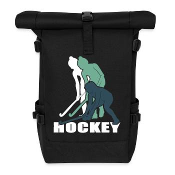 Hockey Hockey-fille Hockey sur gazon Club de hockey - Sac à dos roll top - noir - Devant