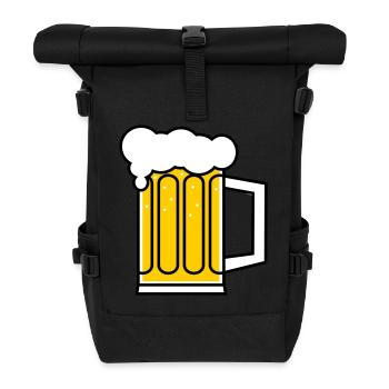 Bier - Roll Top Backpack - black - Front