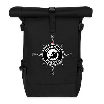 Offroad Compass Europe - Roll Top Backpack - black - Front