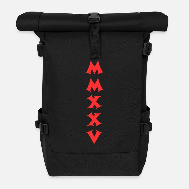2025 - Roll Top Backpack - black