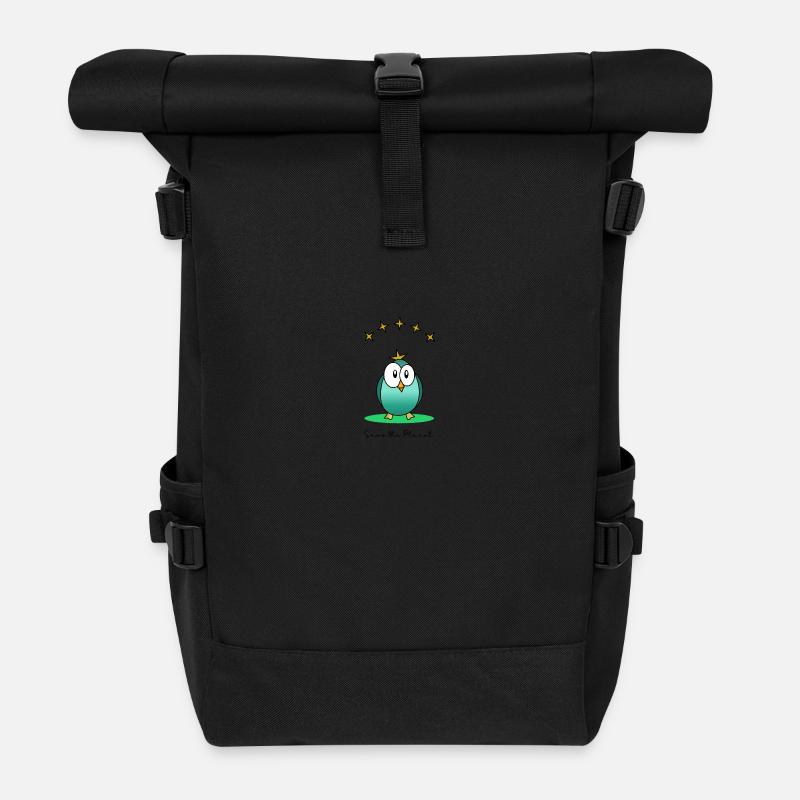 TAG der ERDE. ÖKOLOGIE. PLANET. UMWELT - Rolltop Rucksack - Schwarz