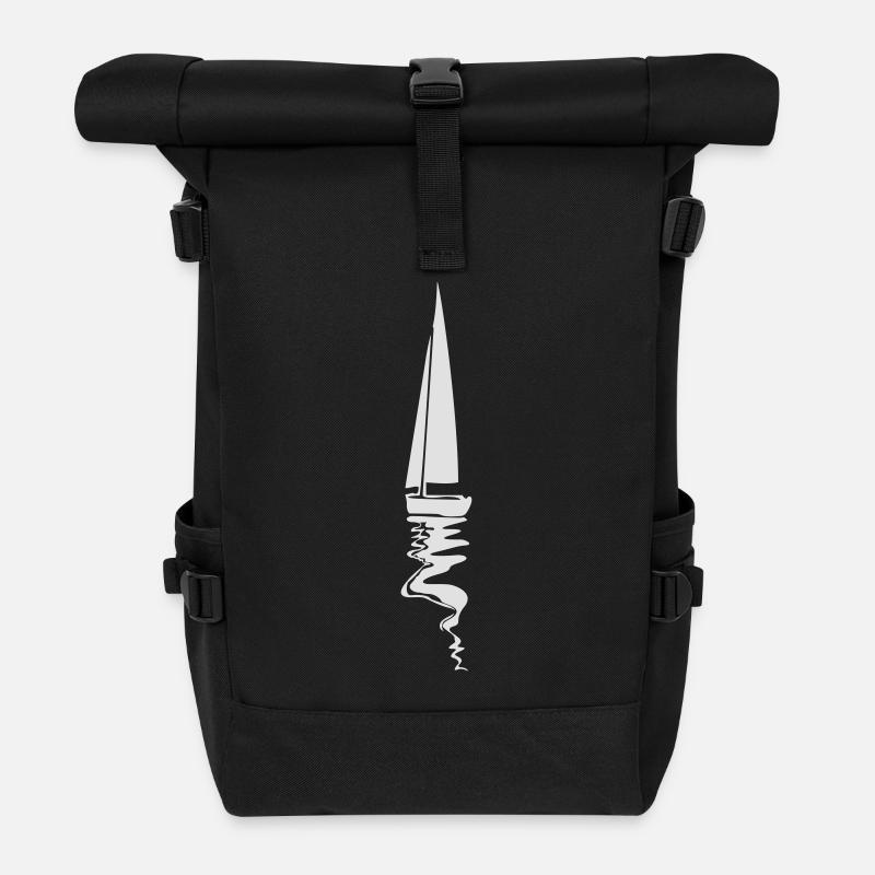 Ship Ahoi - JP1 - Rolltop Rucksack - Schwarz