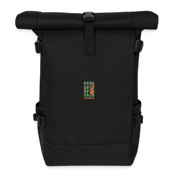Plant the Change Trend Design - Rolltop Rucksack - Schwarz - Vorne