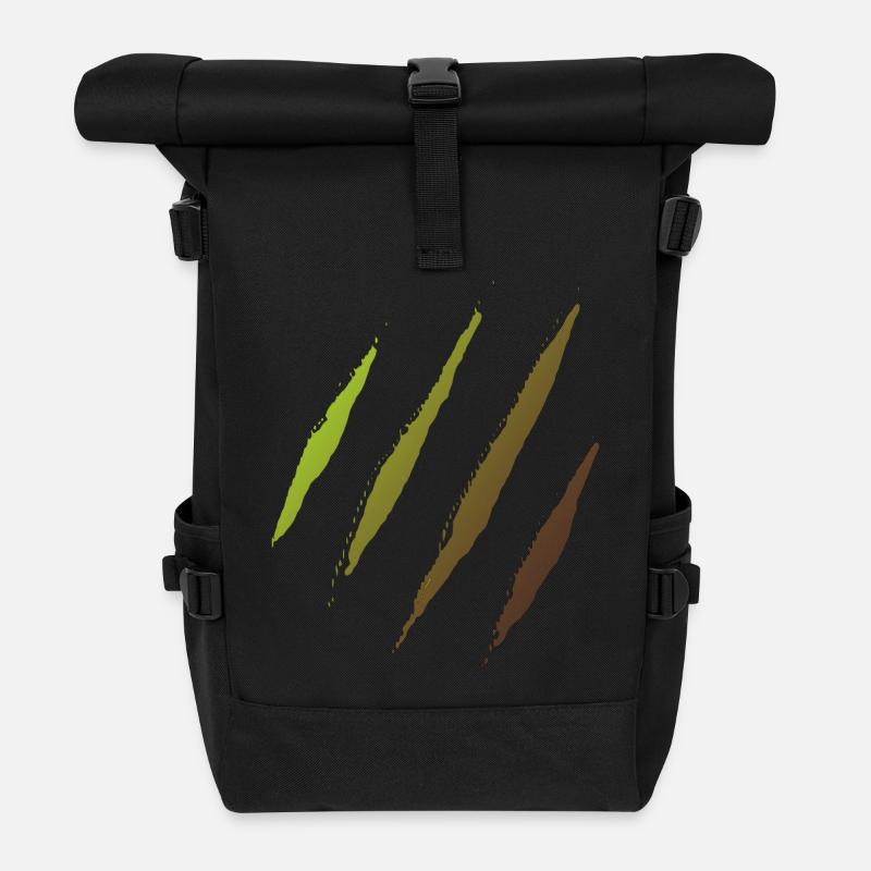 Griffes - Sac à dos roll top - noir