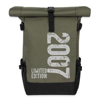 19th Birthday Young Girls 19 Years 2007 - Roll Top Backpack - olive/black - Front