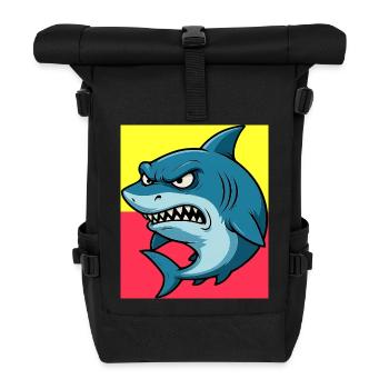 Hai - Rolltop Rucksack - Schwarz - Vorne