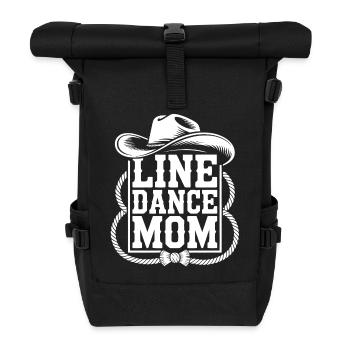Line Dance Mom Western Logo - Sac à dos roll top - noir - Devant