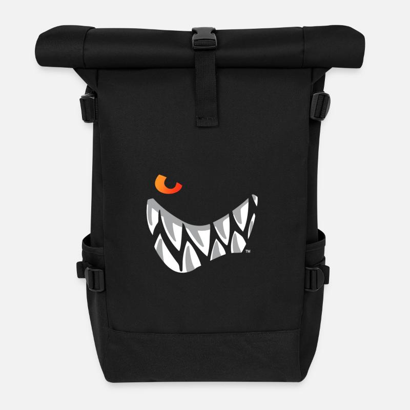 Die Wilden Kerle Grinsen - Rolltop Rucksack - Schwarz