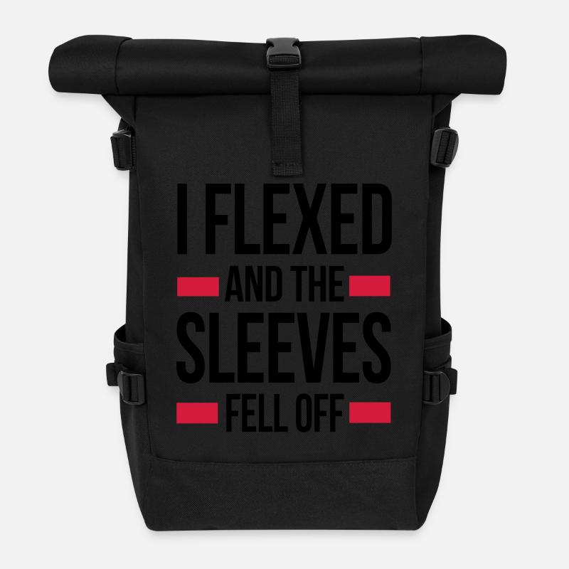 Flex - Rolltop Rucksack - Schwarz