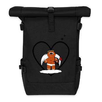 Amor Elsass - Rolltop Rucksack - Schwarz - Vorne