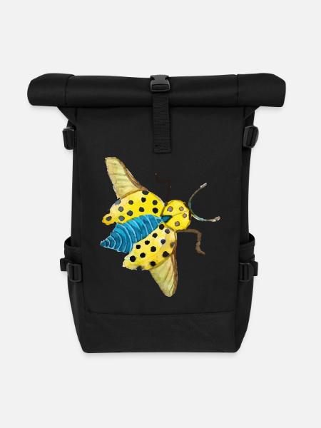 Maikäfer Insekt - Rolltop Rucksack - Schwarz