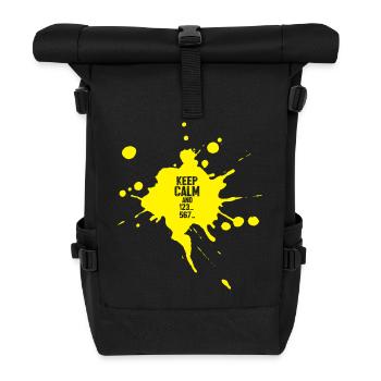 Salsa Dancer Dancer - Roll Top Backpack - black - Front