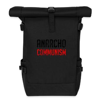 Anarcho Communisme - Sac à dos roll top - noir - Devant