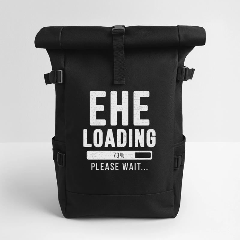 Ehe loading... please wait! | Ehe Shirt Rolltop Rucksack